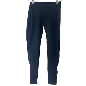 REI Womens Tights Black S Nylon/Polyester/Spandex Athletic Fit Lightweight Good